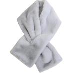 mo... пелерина искусственный мех женский muffler нежный разница включая объем одноцветный боа ( серый, Free Size)