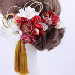 ショッピング髪飾り レディス 髪飾り 成人式 卒業式 結婚式 専用ケース付き MDM(red,  クイーン)