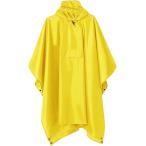 ポンチョ レインコート レインポンチョ かっぱ 3WAY 男女兼用 メンズ レディース 自転車 雨具(イエロー,  Free Size)