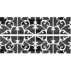  сборка зеркало настенный стикер наклейка стена прикленить зеркало обои интерьер DIY оборудование орнамент ( черный |8 листов )