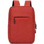  деловой рюкзак USB порт повседневный рюкзак тонкий рюкзак мужской женский водонепроницаемый 15.6 дюймовый PC( красный ( красный ))