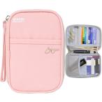 ショッピング母子手帳ケース 母子手帳 ケース お薬手帳 マルチケース 大容量 MDM(ピンク,  小型)