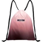 ショッピングナップサック ジムサック スポーツバッグ ナップサック リュックサック 巾着 シューズ ケース(ピンクモカ)