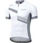  мужской велосипедное джерси короткий рукав cycle одежда велоспорт джерси велосипед одежда шоссейный велосипед эластичность вентиляция скорость .( белый, XL)