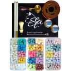  изоляция штамп комплект стартер комплект cургуч ..(30 цвет i дракон John & жемчуг & пастель, set- штамп нет )