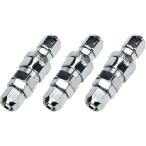 ヒロワールドトレード カプラー クイックジョイント 3組 エアーホース ウレタンホース 用 オスメスセット(8x12mm 3個セット)