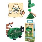 hi.. сумка этикет пакет мусорный пакет дезодорация пакет baby подгузники держатель мобильный пакет ( зеленый. .... пакет комплект )