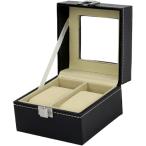  наручные часы кейс для хранения рука кейс для часов наручные часы кейс для коллекции хранение 2 шт для (Black, 2 шт для )