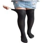 エスポワール エース 大きいサイズ ニーハイソックス 靴下 2足セット サイハイ 黒 ストッキング(ブラック/ブラック,  Free)
