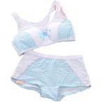 XL水玉ノンワイヤーブラジャー上下...