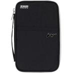 ショッピング母子手帳ケース 母子手帳 ケース お薬手帳 マルチケース 大容量 MDM(ブラック,  大型Ｌサイズ)