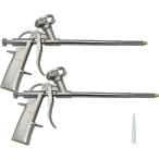 GREE-S発泡ウレタンガン 2本セット コーキングガン フォームガン スプレー式 耐久性 穴埋め 断熱材