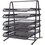  документы tray 5 уровень сборка тип сетка metal A4 файл письмо кейс настольный место хранения подставка ( черный )