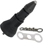 リベットガン ナットガン リベッター ハンドリベッター リベットナットガン コードレス 電動リベット(ブラック)