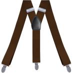  подтяжки ширина 35mmY type 3 зажим SP70( темно-коричневый )