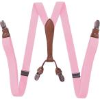 4 зажим подтяжки Y type ширина 25mm( розовый )