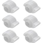  ручка двери покрытие 6 шт предотвращение скольжения cтатическое электричество предотвращение рукоятка чистый загрязнения предотвращение царапина предотвращение подушка ударная абсорбция ( прозрачный )