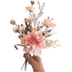  искусственный цветок букет поддельный букет потускнение цвет модный сухой цветок swag античный способ ( бледный розовый, античный da задний )