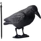 カラス除け スズメ 鳩 よけ 鳥避けグッズ 害鳥対策 ゴミ置き場 畑 農園(ブラック,  普通)