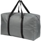 ショッピングボストンバッグ 大型 ミウォルナ ボストンバッグ 大きいバッグ 大型バッグ ダッフルバッグ トートバッグ 大容量 旅行 軽量 100リットル 収納(グレー)