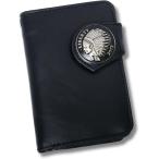 ショッピングASIAN 二つ折り財布 バイカーズウォレット ミドルウォレット メンズ レザー ライダースウォレット レザーウォレット 本革 (インディアン)