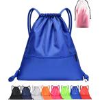 TeamOneDay регулировка место хранения Ad козырек .. спорт napsak водонепроницаемый пакет имеется большая вместимость Jim сумка ( голубой, Free Size)