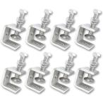  зажим инструмент c type зажим Mini зажим c зажим маленький размер нержавеющая сталь нержавеющая сталь сталь c зажим металлические принадлежности (8 шт, апертура 20mm)