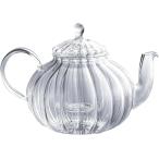 morningplace ガラス ティーポット かわいい かぼちゃ お洒落 インテリア に (1 個.,  12x6.5cm)