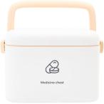  аптечка первой помощи модный большая вместимость лекарство коробка кейс для хранения Северная Европа 2 уровень место хранения простой ( белый )