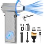  электрический баллончик для обдувки .. включая / дуть . летать 200000RPM дуть ... сила 1 шт. 2 позиций 12000PA всасывание сила супер мощный баллончик для обдувки ( серебряный )