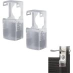  ключ покрытие детский блокировка замок .. профилактические товары Sam Turn покрытие ключ вход дверь ключ дыра .. ребенок баловство 2 шт. комплект ( прозрачный )