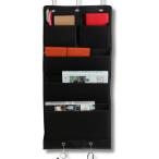  настенный карман орнамент место хранения дверь вешалка карман 4 уровень 5 карман ( черный )