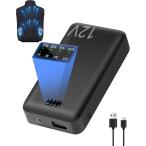 【互換品】空調作業服 バッテリー 20000mAh 大容量 4段階風速調節 小型 軽量 MDM(12V ファン バッテリー 20000mAh)