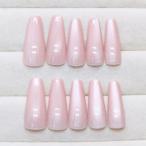 ネイルチップ ロング 24枚 マグネッ�