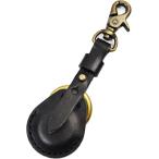 atelierCODEL AirTag ケース キーホルダー エアタグケース 栃木レザー(ブラック)