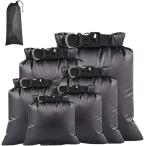  водонепроницаемый сухой мешок 6 шт. комплект сумка для персонала кемпинг альпинизм морской спорт дайвинг морская вода . рыбалка уличный путешествие ( черный )