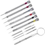 6 шт точный набор отверток супер точный часы Driver драгоценнный камень quotient часы набор отверток 0.8-1.6 6 листов. дополнение. для замены лезвие имеется ( серебряный )