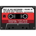 paroti смешанные товары вход коврик retro кассетная лента нескользящий . вода SW619 ( красный )