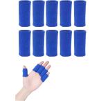  палец опора фиксация эластичный рука палец защита sak спортивный баскетбол 10 шт ( синий )