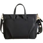  портфель женский большая сумка A4 15~16 дюймовый PC соответствует 2way плечо ремень удален возможно легкий ( черный, M)