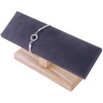 [Yahoo! классификация 1 ранг входить .] наручные часы подставка часы подставка часы дисплей из дерева замша материалы ювелирные изделия аксессуары 