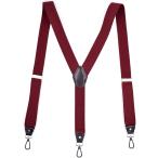 kalabina..Y type подтяжки 3.5cm ширина мужской женский ( wine red, M)