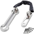  дверь цепь установленный позже . дверь нержавеющая сталь вход ключ античный кража предотвращение предотвращение ( серебряный )