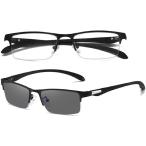  голубой свет cut очки style свет выцветание персональный компьютер для бизнес 2Way specification легкий половинчатая оправа Black( черный )