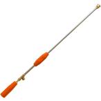 【互換品】噴霧器 ノズル ステンレス 軽量 手動 ロング 遠距離 散水 82cm (赤)