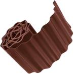  корень прекращение сиденье садоводство край .... сиденье сад край цветок . забор земля останавливать .( Brown, высота 20cmx длина 9m)