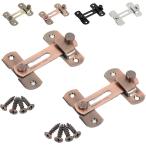  дверь пряжка 180 раз раздвижная дверь ключ блокировка горизонтальный можно выбрать цвет можно выбрать размер 2 шт. комплект ( медь, M размер )