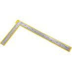 曲尺 矩尺 指矩 差金 直角 厚手 広巾 ステンレス 大工 カーペンター DIY 15cm 30cm シルバー 1本 (シルバー 1本)