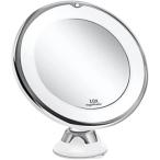 10 раз увеличительное стекло макияж зеркало ванная зеркало настольный зеркало присоска блокировка имеется 360 раз вращение LED с подсветкой ( длина 17.5 x ширина 17.5 cm)