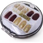  искусственные ногти Short 30 листов накладные ногти короткий . wine red Gold симпатичный NAILFAIRY( wine red Gold, Short )
